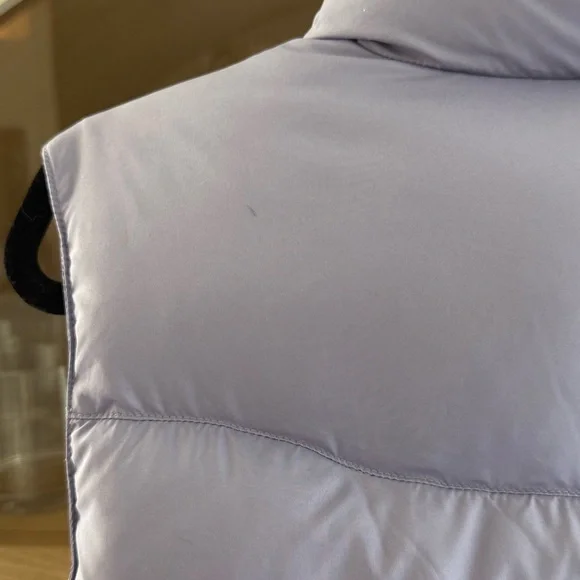 The North Face Light Lavender Quilted 550 Down Vest - Picture 8 of 8